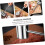 Meat Tenderizer Mallet with DoubleSided Surface and NonSlip Handle for Chicken Beef Pork 5