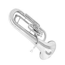 Professional 3 Key Bb Euphonium Brass Instrument with Rich Focused Tone and Comfortable Playability