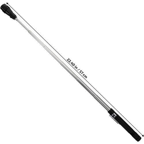 Magnetic Pickup Tool with Flexible LED Flashlight, Rechargeable Telescopic Grabber for Toolbox 1