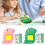 Preschool Reading Machine Speaker with Interactive Flash Cards,Learning Device English Language Learning Green 2