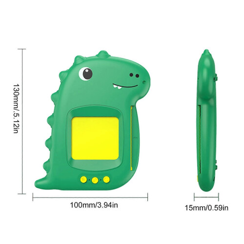 Preschool Reading Machine Speaker with Interactive Flash Cards,Learning Device English Language Learning Green 2