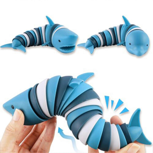 Ocean Shark Fidget Toy Αστείο Ανακούφιση από το Άγχος Εύκαμπτο Εκπαιδευτικό Παιδιά Ενήλικε 1