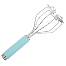 Stainless Steel Potato Masher with Ergonomic Grip for Easy Vegetable and Fruit Mashing
