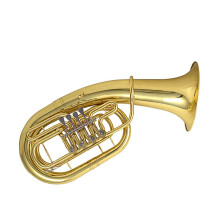 Euphonium 4 Valve Brass Instrument with Rich Balanced Sound and Accurate Pitch Control for Beginners