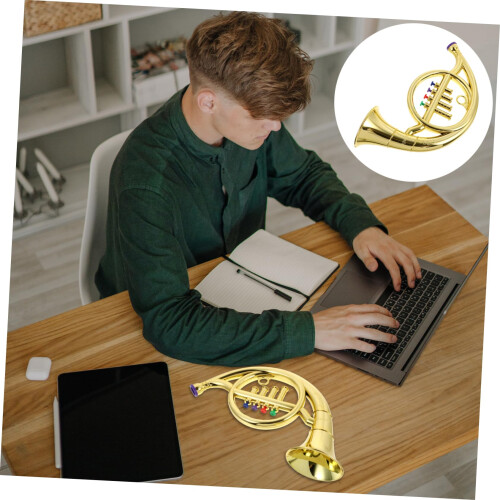 French Horn Prop with Authentic Visual Design for Theater, Classroom and Beginner Education 2