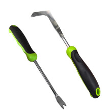 Stainless Steel Weed Remover with Ergonomic NonSlip Grip for Narrow Spaces and Lawn Cleaning