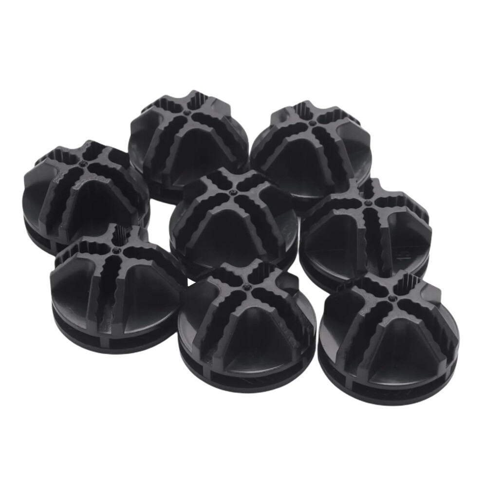 Wire Cube Connectors 40 Pcs White Plastic Storage Shelf Connectors For Modular Closet Systems 9113335259379