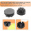 Wire Cube Connectors 40 Pcs White Plastic Storage Shelf Connectors for Modular Closet Systems 2
