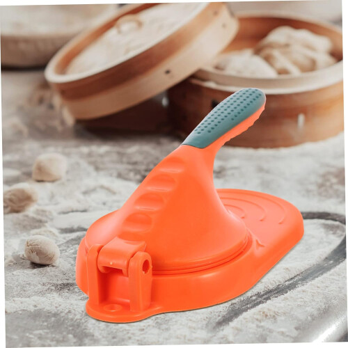 Dumpling Press with Uniform Thickness, Ergonomic Manual Wrapper Maker for Kitchen Use 2