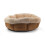 HugglePets (Small) HugglePets Donut Pet Bed - Chocolate & Latte 1