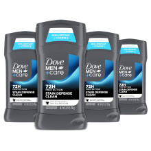 Dove Men+Care Stain Defense Clean 4 Count