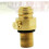 Brass Soda Bottle Connector Adapter for Sparkling Water Machine, Durable and Easy Replacement 3