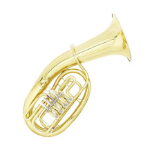 Professional Bb Brass Euphonium with Case, Mouthpiece and Accessories, Warm Balanced Tone
