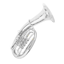 Professional 4Key Bb Euphonium Nickel Plated Brass with Fast Pistons and Warm Balanced Tone