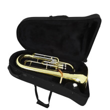 Professional Bb Euphonium ThreeKey with Silver Plated Keys Clear Intonation and Accessories