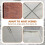 6 Pcs Pointer Trowel Set,Pointing Trowel Brick Jointer Cement Tool,Mortar Repair and Masonry Tools for Pointing 2