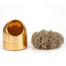 Solder Gun Tip Detergent Supporto Base Ferro da saldatore Ferro da saldatore Pallina d'oro