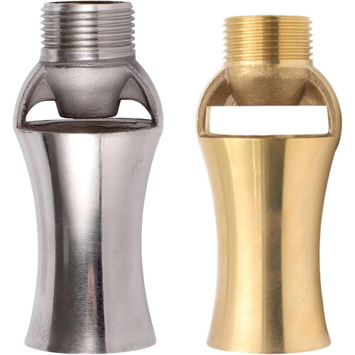 Fountain Nozzle 1/2 Inch Threaded Adjustable Spray Head for Garden Pond Water Feature 1