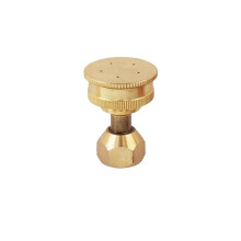 5PCS Adjustable Brass Fountain Spray Nozzle for Garden Pond, 18 Hole Atomizing Water Feature