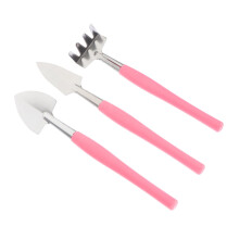 3pcs Garden Hand Shovel Set Stainless Steel Ergonomic Spades for Indoor Outdoor Flower Pots