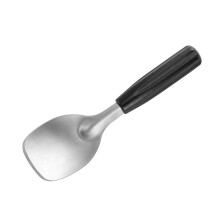 Ergonomic Ice Cream Scoop with Comfort Grip, RustResistant, Stylish White for Home and Shops