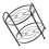 Two Tier Adjustable Pot Rack Pan Organizer with Detachable SpaceSaving Design for Kitchen Storage 1