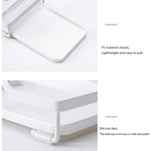 Stainless Steel Kitchen Knife Holder with MultiSlot Storage and Ventilated Drain Base 2