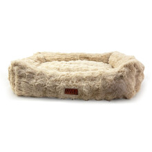 (Medium, Cookie) HugglePets Skye & Murphy Plush Lounger