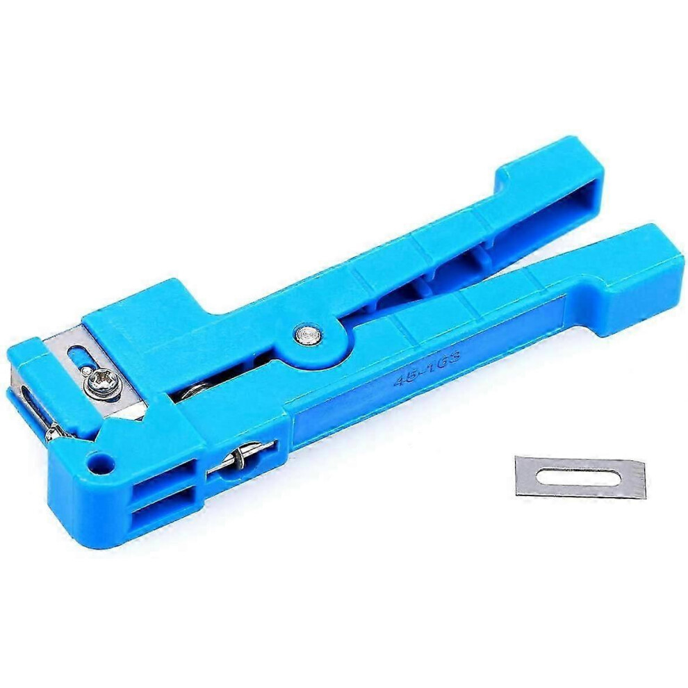 45-163Fiber Optic Jacket Stripper Coaxial Stripper Cable Stripping Cutter Tool(45-163) 6935161621310