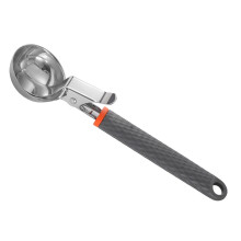 Stainless Steel Ice Cream Scoop with Ergonomic Handle for Watermelon and Fruit Balling Tool