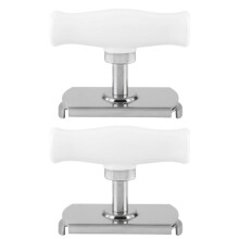 Jar Opener and Can Opener Set, Stainless Steel Adjustable Grip for Elderly Arthritis Kitchen Use