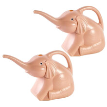 2pcs Elephant Watering Can with Long Spout Large Capacity for Indoor and Outdoor Plants