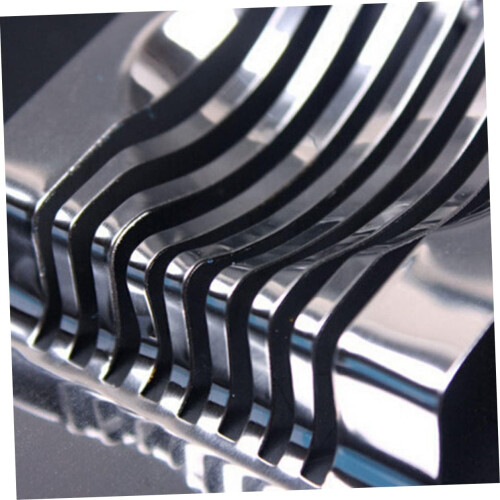 3pcs Stainless Steel Egg Slicer and Fruit Cutter, MultiUse Wire Tool for Kitchen and Salad Prep 1