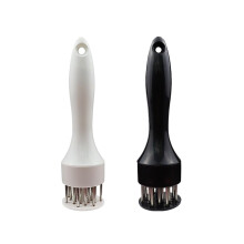 16 Needle Stainless Steel Meat Tenderizer Tool with Retractable Cover for Steak Chicken Pork