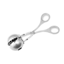 Stainless Steel Meatball Maker with Quick Shaping and Even Size, Large Kitchen Mold Clip