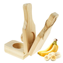 Plantain Press Tostonera Wooden Smasher for Tostones Authentic Flavor WarpResistant Build