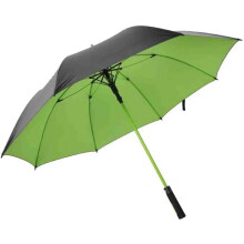 47 Inch Automatic Open Golf Umbrella, Extra Large Windproof Waterproof Canopy with NonSlip Grip, Green
