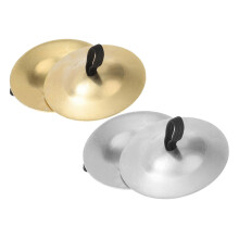 Belly Dance Finger Cymbals Set Handmade with Clear Resonant Tone Ergonomic Fit for Performers