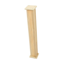 Large Wooden Rainstick Instrument with Authentic Rainfall Sound for Meditation and Yoga