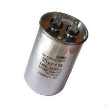 CBB65 étanche 450V 35uF Moteur longue durée de vie Démarrage Capitor 50/60Hz 55mm Diamètre 2025