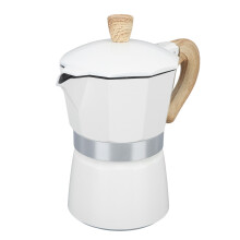 Stovetop Espresso Maker 36 Cup Electric Moka Pot 300ml Fast Heating with HeatResistant Handle