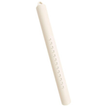 Silicone Rolling Pin with Measurement Markings, NonStick Dough Roller for Baking Pizza Pastries Dumplings White