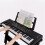 61 Key Electronic Keyboard with Stand, Multiple Timbres and Rhythms, Recording and Playback Functions 3