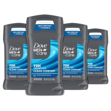 Dove Men+Care Deodorant Stick 4Count Clean Comfort