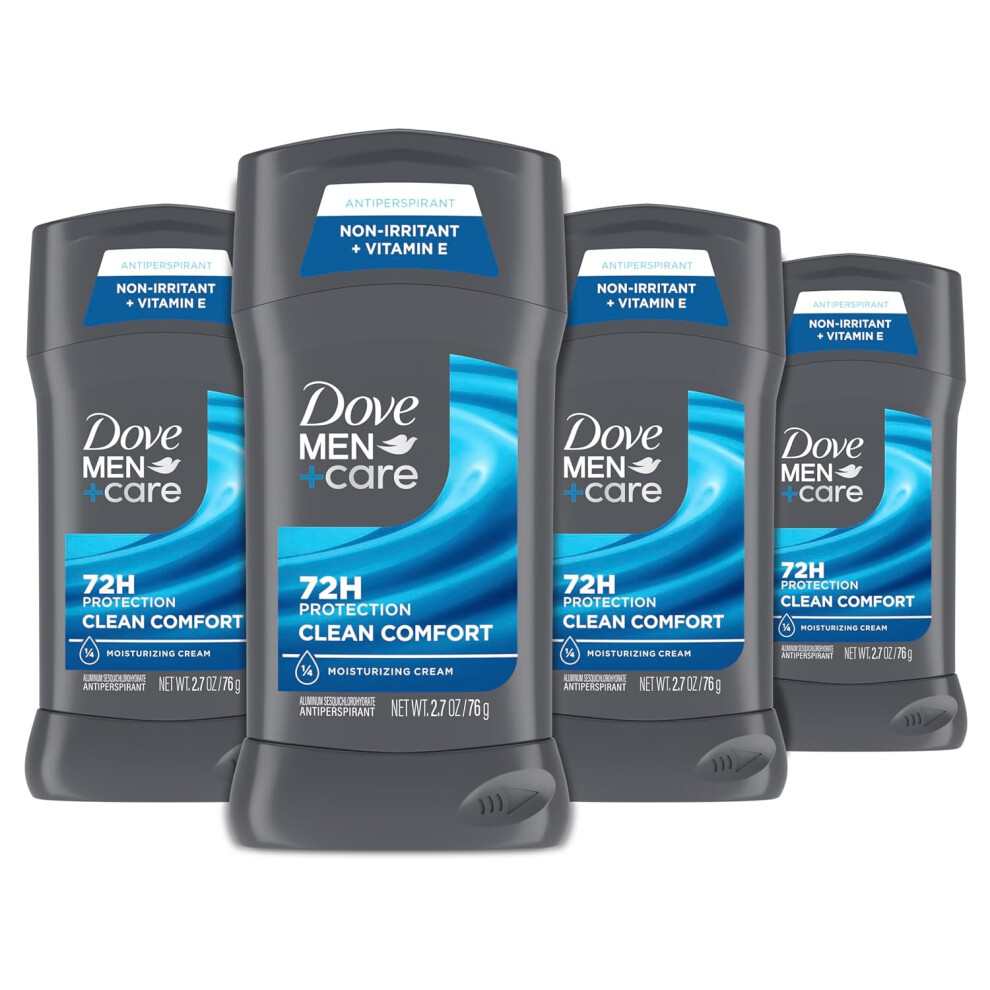 Dove Men + Dove Men+Care Deodorant Stick 4Count Clean Comfort