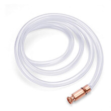 Fuel Transfer Pump with Durable Copper Head, Manual Gasoline Siphon Hose for Water and Oil, Style A
