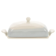 Gradient Ceramic Butter Dish with Lid, Elegant Counter Storage, Durable Serving for Butter and Cheese