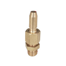 10PCS Brass Fountain Nozzle Set, WeatherResistant, Rotating Spray for Garden Pond and Pool