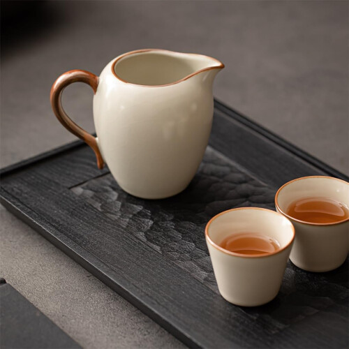 Ceramic Creamer Pitcher for Coffee and Tea, Compact Milk Jug for Kitchen and Versatile Serving 2