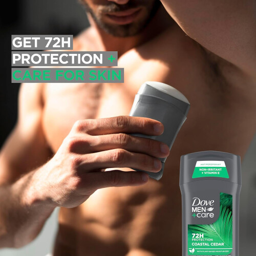 DOVE MEN + CARE Antiperpirant 3 Pack Coastal Cedar 1